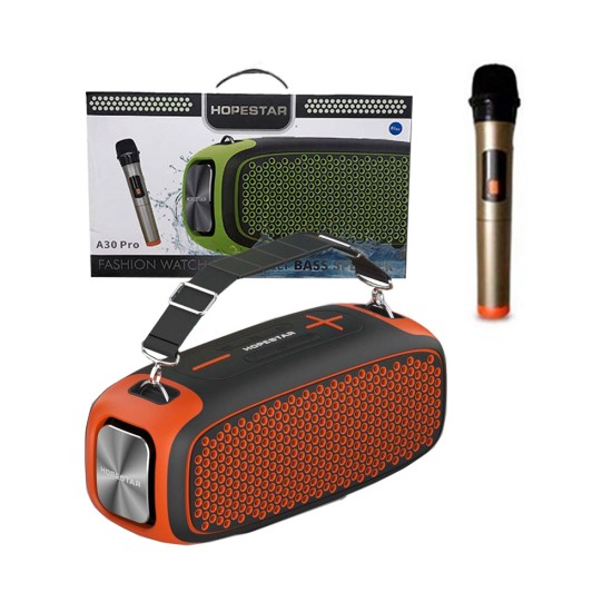 Hopestar Bluetooth Speaker A30 Pro with Microphone Orange